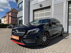 Schwarz Gebraucht 2017 Mercedes A200 AMG line Limousine | 17.440 € (Etwas zu teuer)
