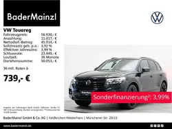 Deep black perleffekt (metallic) Gebraucht 2022 VW Touareg R-line SUV | 56.930 € (Etwas zu teuer)