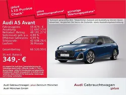Ascariblau metallic Gebraucht 2024 Audi A5 Edition .1 Coupé | 59.879 € (Guter Preis)
