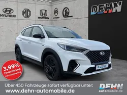 Polar white / sol Gebraucht 2019 Hyundai Tucson N Line SUV | 23.950 € (Fairer Preis)