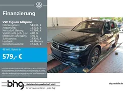 Deep black perleffekt Gebraucht 2024 VW Tiguan Allspace R-line SUV | 54.930 €