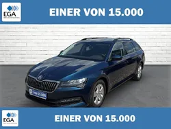 Blau metallic Gebraucht 2020 Skoda Superb Ambition Kombi | 24.180 € (Fairer Preis)