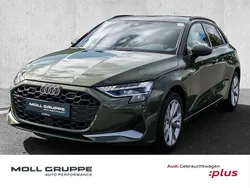 Distriktgrün metallic Gebraucht 2024 Audi A3 Sportback Advanced Plus Limousine | 29.290 € (Guter Preis)