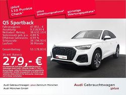 Weiß Gebraucht 2023 Audi Q5 Sportback S-Line SUV | 47.851 € (Teuer)