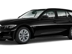Schwarz Gebraucht 2021 BMW 320e Advantage Kombi | 25.780 € (Fairer Preis)