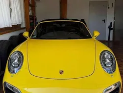 Gelb Gebraucht 2015 Porsche 911 Turbo S Cabriolet Cabrio | 137.200 € (Fairer Preis)