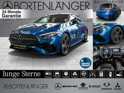Blau Gebraucht 2023 Mercedes A250 Advanced Plus Limousine | 38.998 € (Etwas zu teuer)