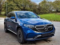 Blau Gebraucht 2021 Mercedes EQC400 AMG line SUV | 37.000 € (Etwas zu teuer)