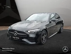 Schwarz Gebraucht 2024 Mercedes C180 AMG Limousine | 40.990 € (Fairer Preis)