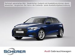 Navarrablau metallic (metallic) Gebraucht 2022 Audi A3 Sportback e-tron Ambiente Kleinwagen | 24.450 € (Fairer Preis)