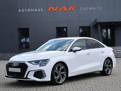 Weiß Gebraucht 2022 Audi A3 S-Line Limousine | 25.990 € (Etwas zu teuer)