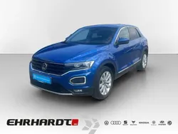 Ravennablau metallic Gebraucht 2021 VW T-Roc Sport SUV | 22.980 € (Guter Preis)