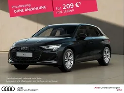 Schwarz Gebraucht 2024 Audi A3 Sportback Advanced Limousine | 27.890 € (Guter Preis)