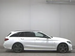 Weiss Gebraucht 2021 Mercedes C220 AMG line Limousine | 26.980 € (Superpreis)