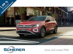 Kings redmetallic/schwarz (metallic) Gebraucht 2024 VW T-Roc IQ Drive SUV | 26.490 € (Guter Preis)