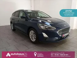 Blau Gebraucht 2021 Ford Focus Titanium Kombi | 19.470 € (Guter Preis)