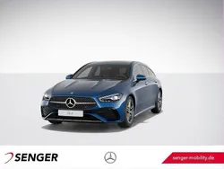 Blau Gebraucht 2024 Mercedes CLA250e Shooting Brake AMG Kombi | 36.490 € (Fairer Preis)
