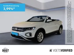 Weiß Gebraucht 2022 VW T-Roc Cabriolet Style Cabrio | 22.730 € (Guter Preis)