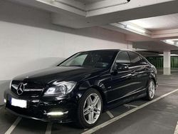 Schwarz Gebraucht 2011 Mercedes C200 AMG Limousine | 7.800 € (Superpreis)