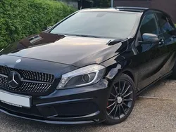 Schwarz Gebraucht 2014 Mercedes A180 AMG line Limousine | 13.500 €