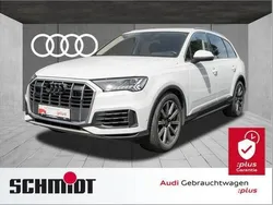 Gletscherweiß metallic Gebraucht 2021 Audi Q7 Ambiente SUV | 49.840 € (Superpreis)