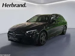 Metalliclack graphitgrau Gebraucht 2024 Mercedes C180 AMG Kombi | 41.680 € (Etwas zu teuer)
