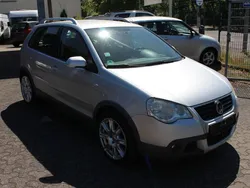 Silber Gebraucht 2007 VW Polo Cross Kleinwagen | 2.690 € (Guter Preis)