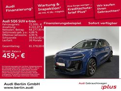 Ascariblau metallic Gebraucht 2024 Audi SQ6 e-tron Ambiente SUV | 72.500 € (Guter Preis)