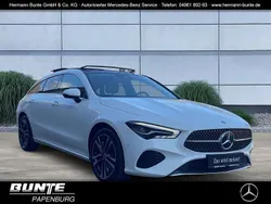 Polarweiß (weiß) Gebraucht 2023 Mercedes CLA180 Shooting Brake Progressive Kombi | 30.755 € (Fairer Preis)
