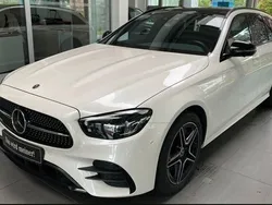 Weiß Gebraucht 2022 Mercedes E300 AMG line Limousine | 36.300 € (Superpreis)