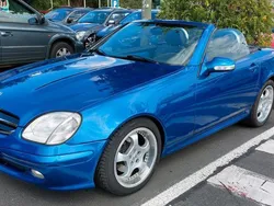 Blau Gebraucht 2001 Mercedes SLK200 Cabrio | 4.800 € (Fairer Preis)