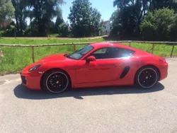 Rot Gebraucht 2014 Porsche Cayman Coupé | 54.500 €