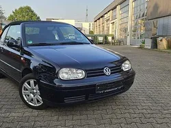 Schwarz Gebraucht 2001 VW Golf Cabriolet Cabrio | 6.900 €