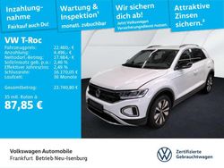 Weiß (pure white) Gebraucht 2025 VW T-Roc Goal SUV | 22.481 € (Etwas zu teuer)