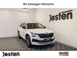 Moon weiss metallic Gebraucht 2023 Skoda Kodiaq SportLine SUV | 41.490 € (Fairer Preis)
