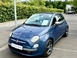 Blau Gebraucht 2014 Fiat 500C Lounge Cabrio | 6.600 € (Fairer Preis)