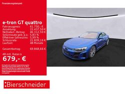 Blau Gebraucht 2024 Audi e-tron GT quattro Sport Limousine | 61.750 € (Guter Preis)