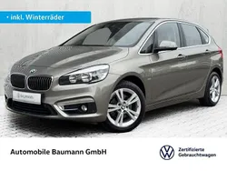 Silber Gebraucht 2016 BMW 218 Luxury Line Kombi | 16.950 € (Fairer Preis)