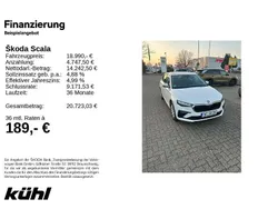 Weiß Gebraucht 2024 Skoda Scala Essence Kleinwagen | 18.690 € (Fairer Preis)