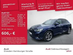 Navarrablau metallic Gebraucht 2024 Audi Q3 S-Line SUV | 39.980 € (Guter Preis)