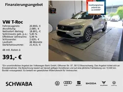 White silver metallic Gebraucht 2018 VW T-Roc Style SUV | 20.890 € (Teuer)