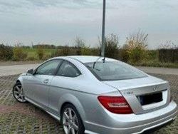 Silber Gebraucht 2013 Mercedes C180 AMG line Coupé | 7.950 € (Superpreis)
