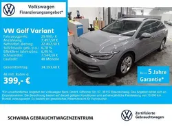 Mondsteingrau Gebraucht 2025 VW Golf VIII Life Kombi | 29.990 € (Fairer Preis)