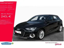 Schwarz Gebraucht 2024 Audi A3 Sportback Advanced Plus Limousine | 27.250 € (Guter Preis)