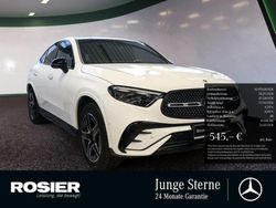 Weiss / polarweiß Gebraucht 2024 Mercedes GLC400d AMG Coupé | 62.970 € (Superpreis)