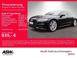 Brillantschwarz Gebraucht 2019 Audi A7 Sportback Ambiente Kleinwagen | 42.230 € (Guter Preis)