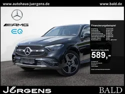 Schwarz metalliclack obsidianschwarz Gebraucht 2024 Mercedes GLC300 AMG Coupé | 61.790 € (Guter Preis)