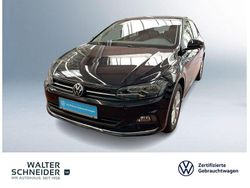 Deep black perleffekt Gebraucht 2021 VW Polo Highline Kleinwagen | 15.850 € (Fairer Preis)