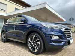 Blau Gebraucht 2020 Hyundai Tucson Premium SUV | 18.900 € (Fairer Preis)