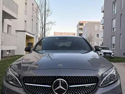 Grau Gebraucht 2018 Mercedes C300 AMG line Limousine | 26.000 € (Etwas zu teuer)